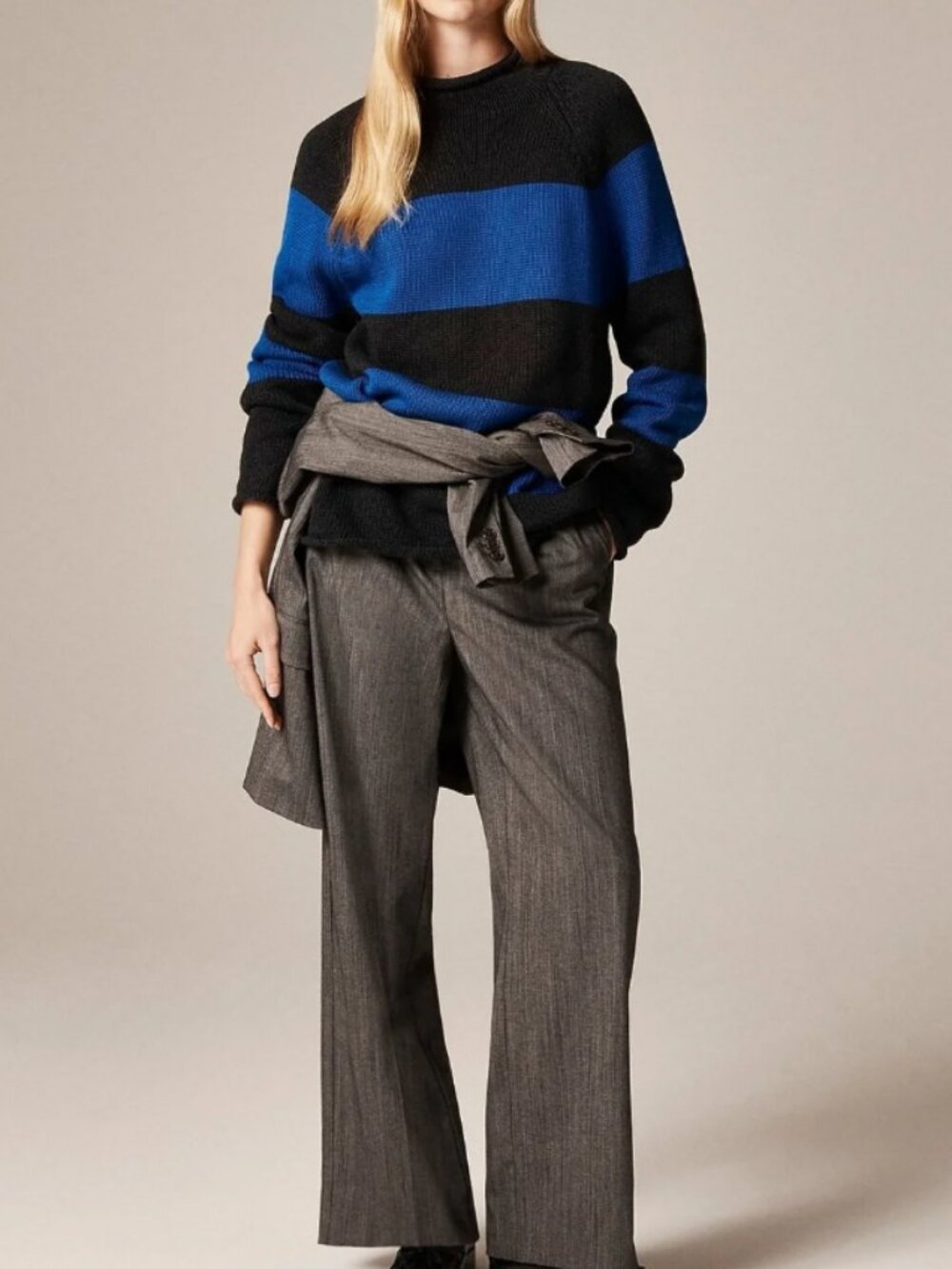 J Crew 1988 Rollneck Sweater Sz L
